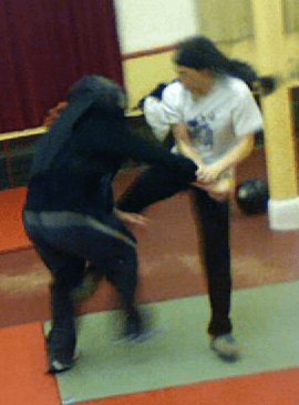 Maitane in Scenario Mode Self Defence in Surrey 8