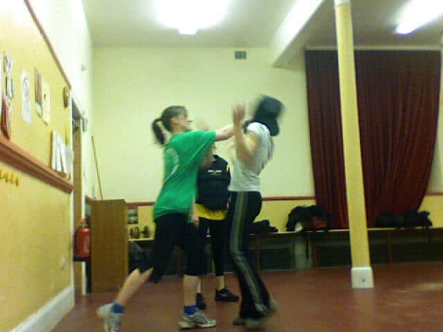 Aoife palm strike Self Defence in Surrey 14