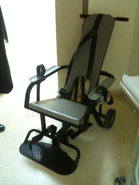 Throwback Thursday:  Restraint Chair in Oman