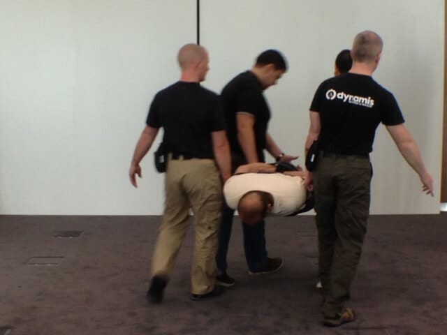 Throwback Thursday:  Emergency Response Belt demonstrations in Dubai