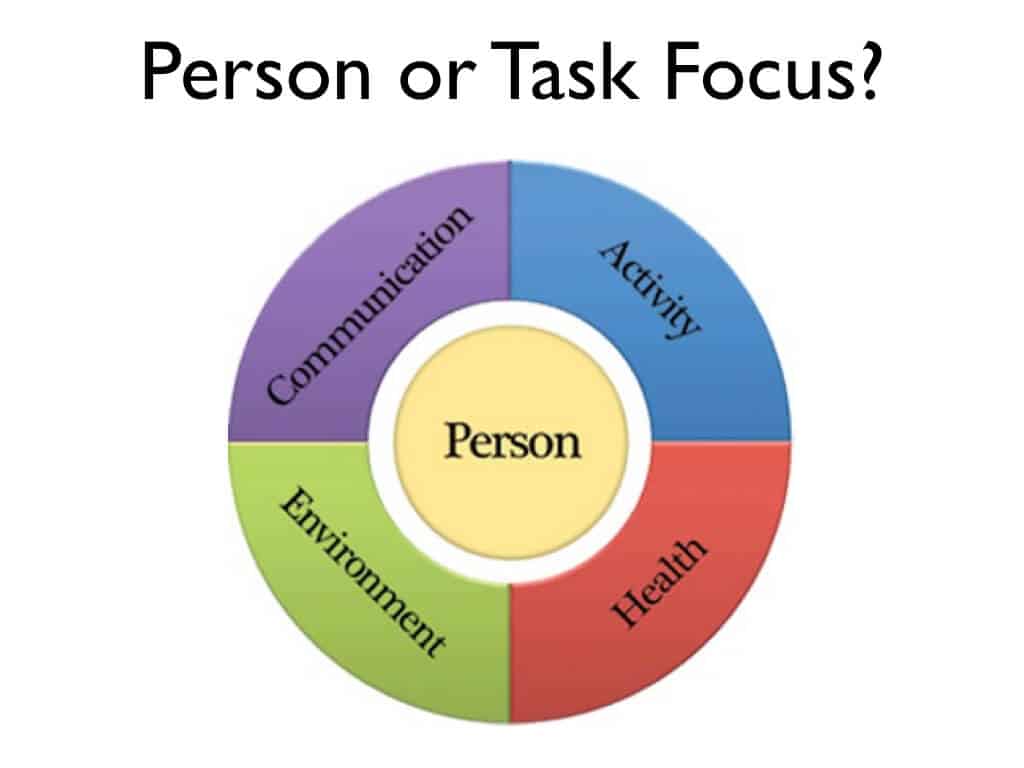 Person or Task Focus?