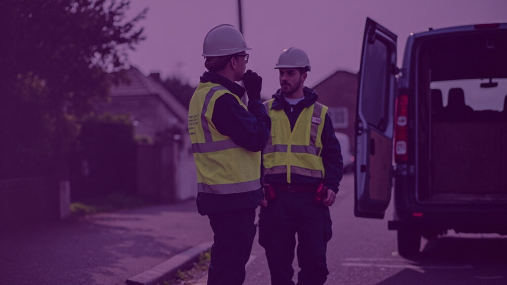 Personal safety for utilities, gas, electricity and maintenance staff