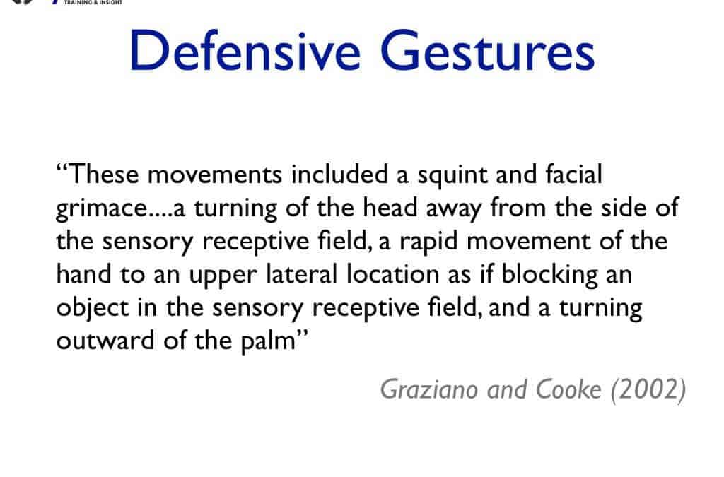 Instinctive Protection in PMVA Training