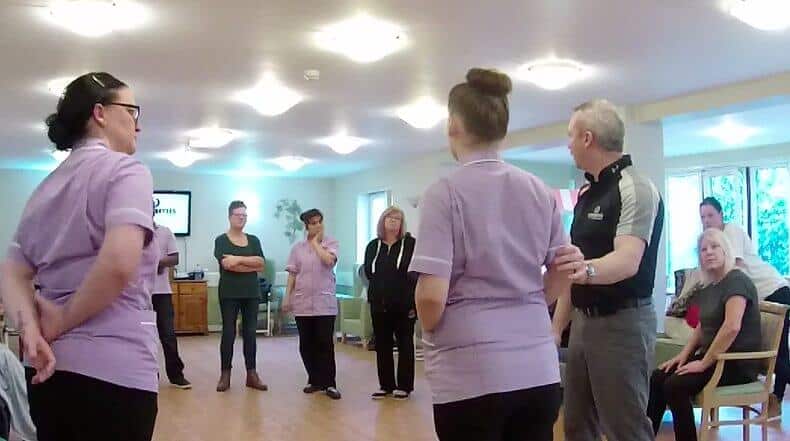 Care Home Manager feedback: excellent and professional